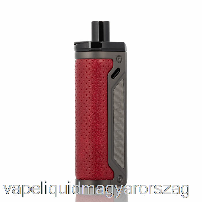 Elveszett Vape Thelema 80w Pod Mod Kit Gunmetal / Grain Bőr Vape Toll